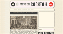 Desktop Screenshot of mistercocktail.net